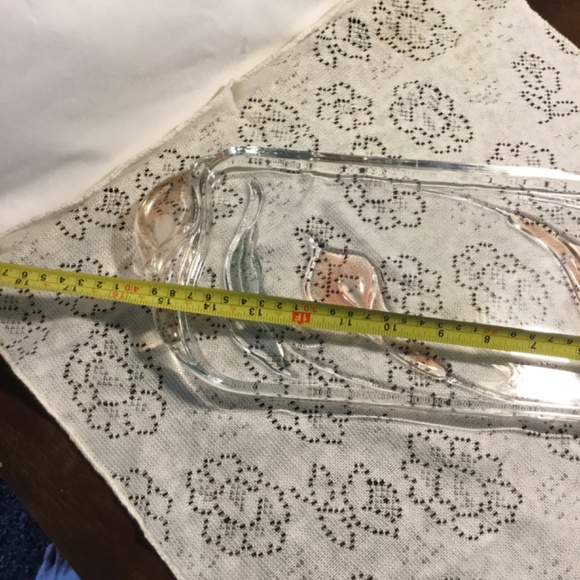 Mikasa Crystal Mayfair Canape Tray Original Walther Glass Vintage - Picture 5 of 8